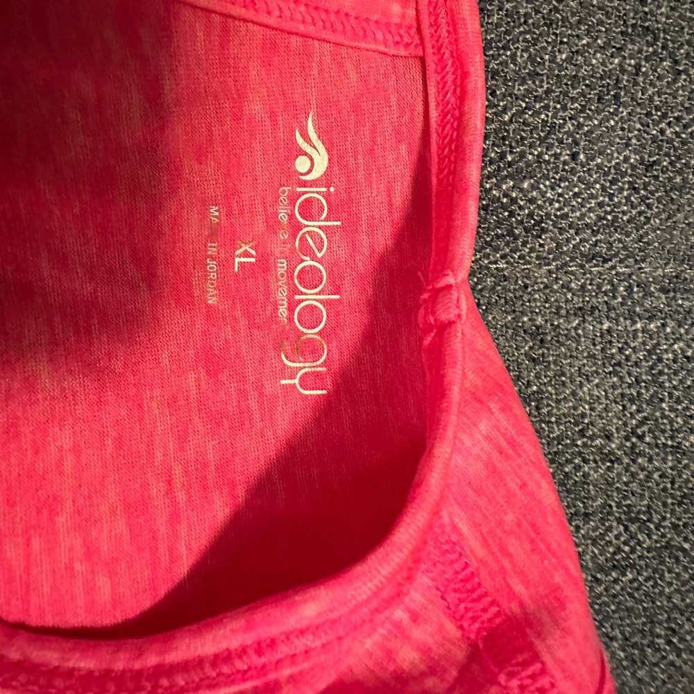 Pink dri-fit top